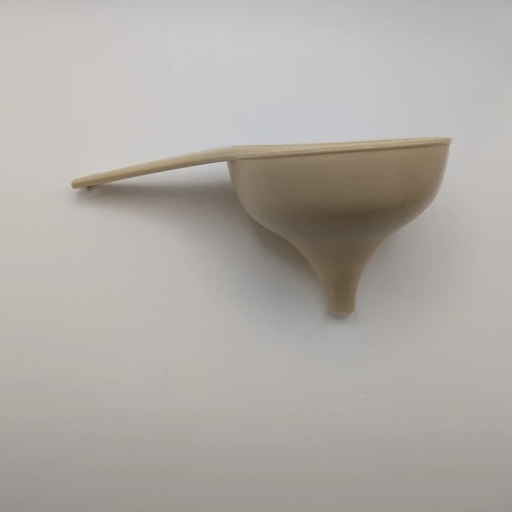 Vintage Foley Plastic Funnel Harvest Almond Beige 4